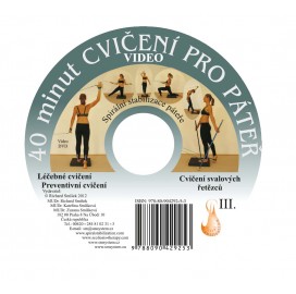 DVD 40 cviků pro páteř (originál Mudr. Smíšek)